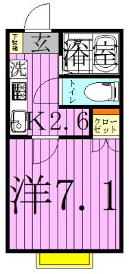 メゾン天月 間取り図