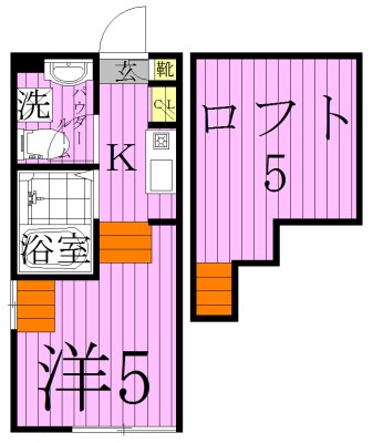 ハーモニーテラス梅田 間取り図