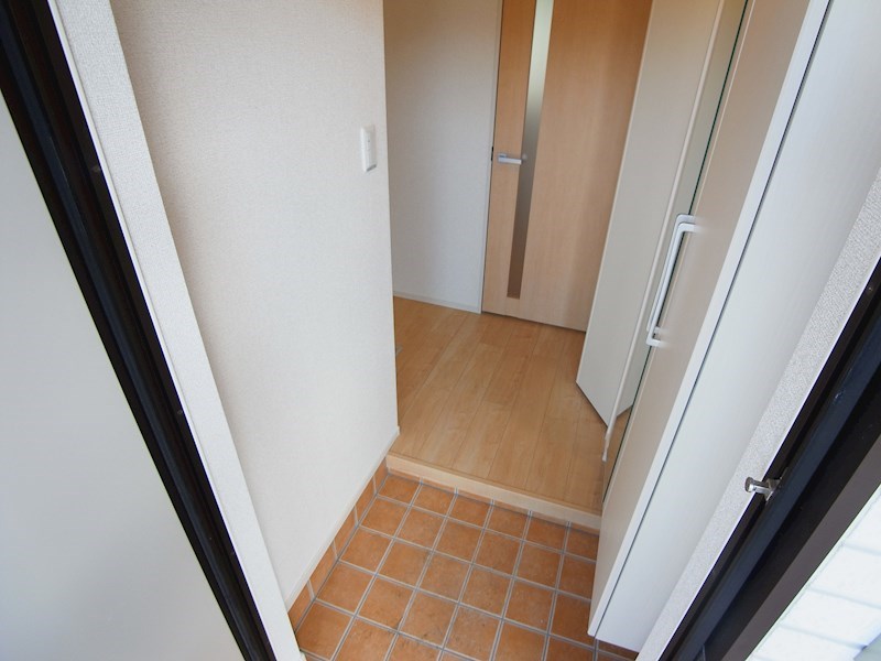 カプチーノ 玄関