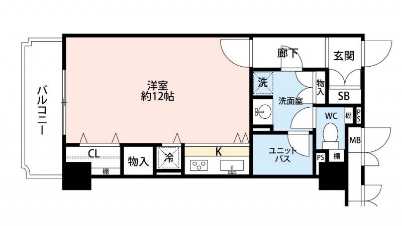 KAMEI.BLD 303号室 間取り