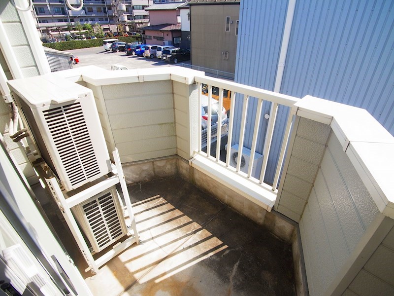 サンパティークヒルズ ベランダ