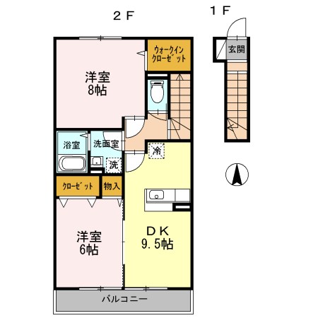 ルミエール（舎人） 間取り図