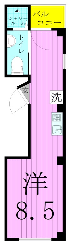 クレメンティア北綾瀬 間取り図