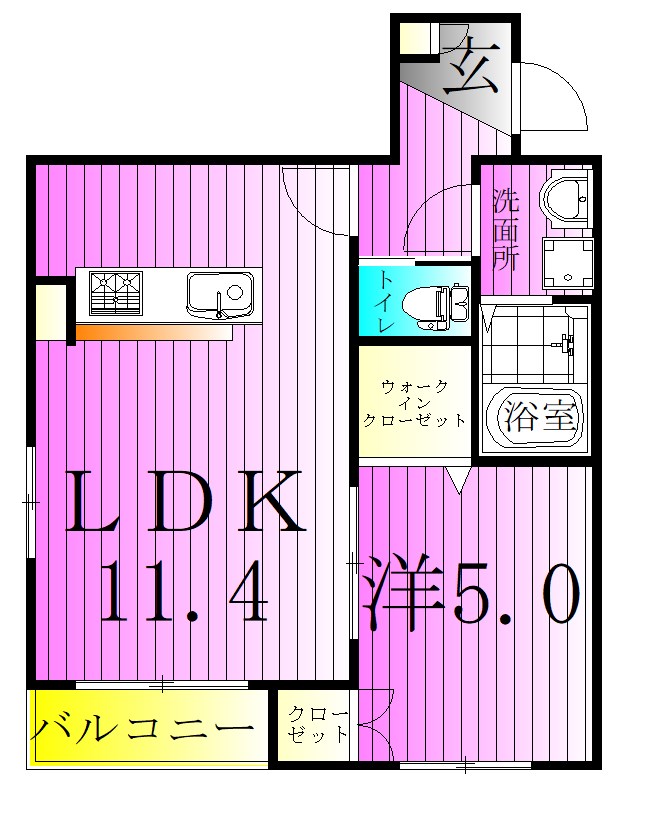 カーサフェリス 間取り図