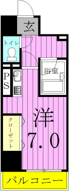 ラフィーヌ・南流山 302号室 間取り