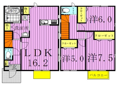つくしが丘５丁目住宅 間取り