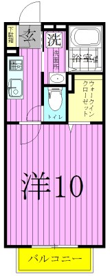 ユリオ 間取り図