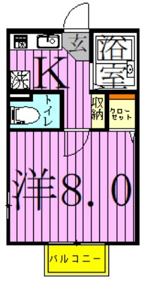 ルミエール（千住東） 間取り図