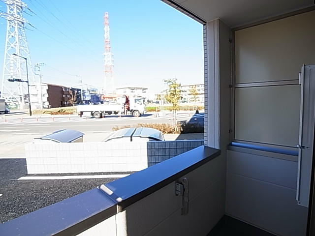 第一フラワーマンション弐番館 ベランダ