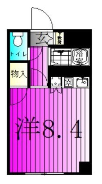 エスポワールトミタ 203号室 間取り