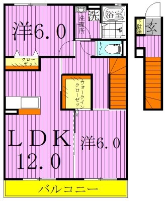 ロジェ2 間取り図