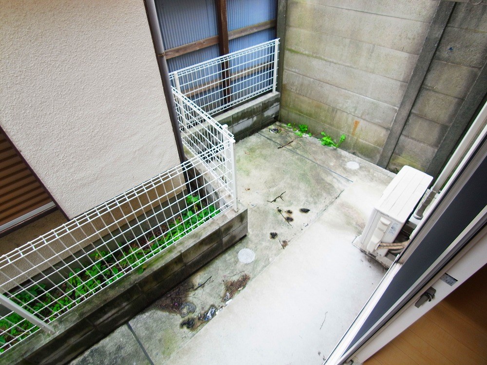 萌木庵 ベランダ