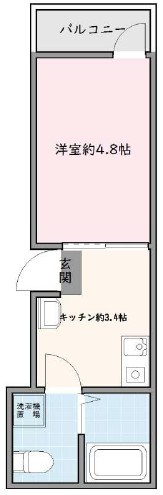 ブリリアントコート梅島 間取り図