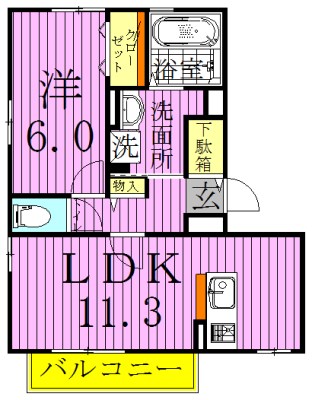 Ｐｒｉｍａｖｅｒａ 間取り図
