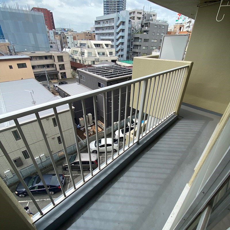 山口マンション ベランダ