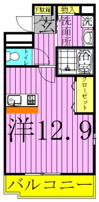 アーバンライゼ 間取り図