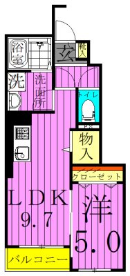 アイリスガーデン3 間取り図
