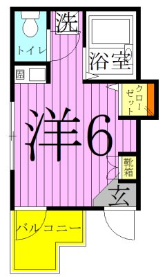 AQUA LUCE　1 間取り図