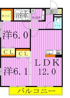 パークハウスＫ 間取り図