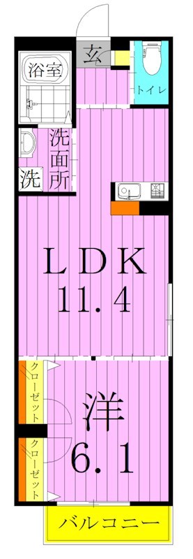 ダイヤモンドムーン 間取り図