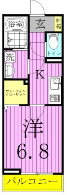 ルミエール・扇 間取り