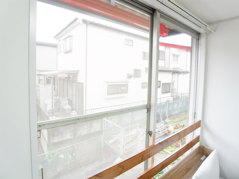 中峠ハイツＢ１  ベランダ