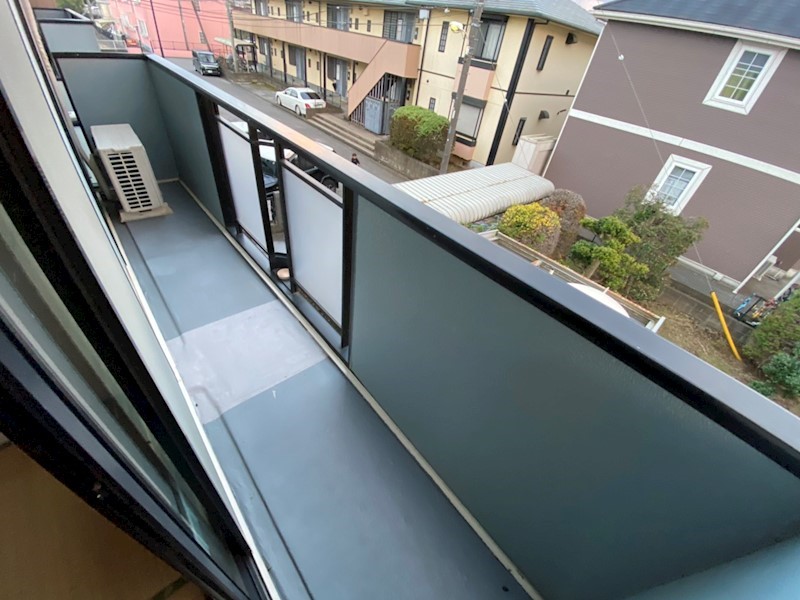 グランドール柏南Ｄ  ベランダ