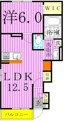 サンライズＭⅡ 101号室 間取り