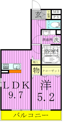 リヴェール 間取り図