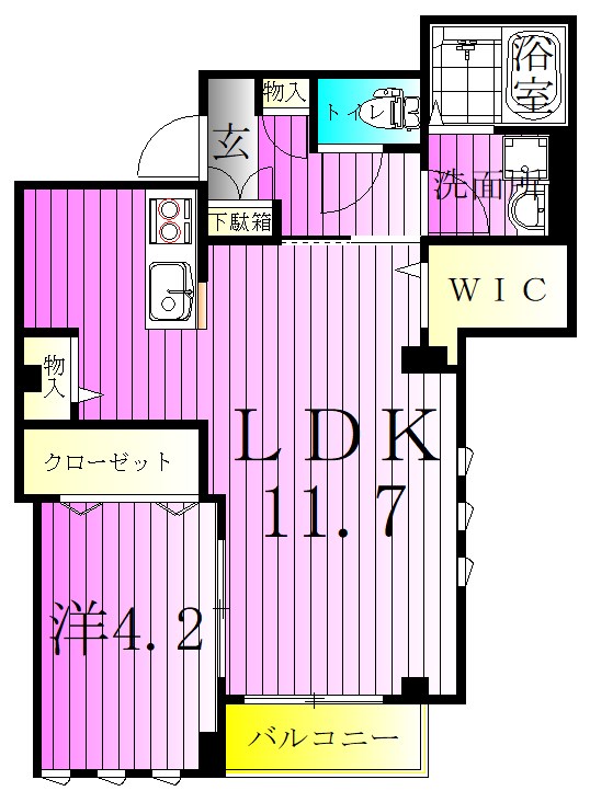 ＵＲＢＡＮ　ＭＡＩＳＯＮ　千寿  間取り図