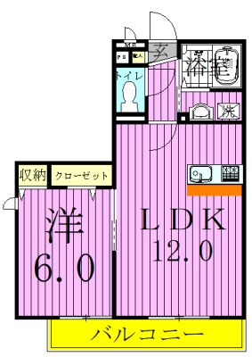 パークフラッツ２ 間取り図