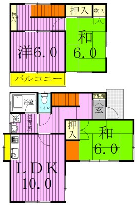 大橋戸建 間取り