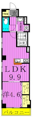 classo 間取り図