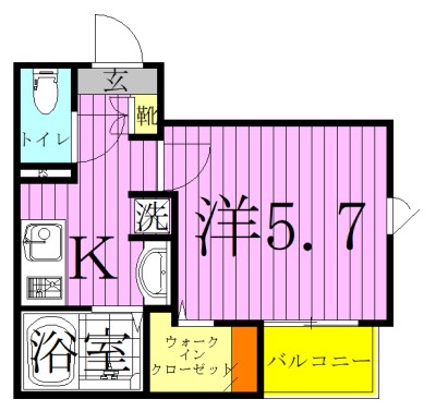 ブラン西新井 間取り
