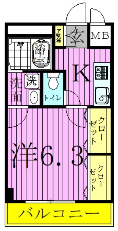 Link ノーヴァ 間取り図