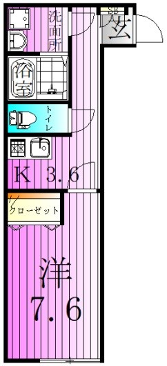 Ambition花畑 間取り図