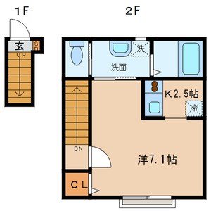 ノーススクエア 間取り図