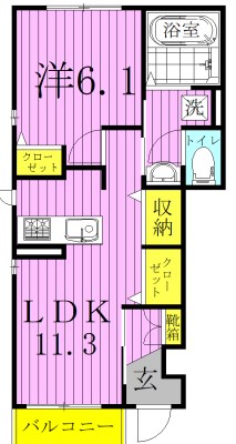 ドリームⅡ 間取り