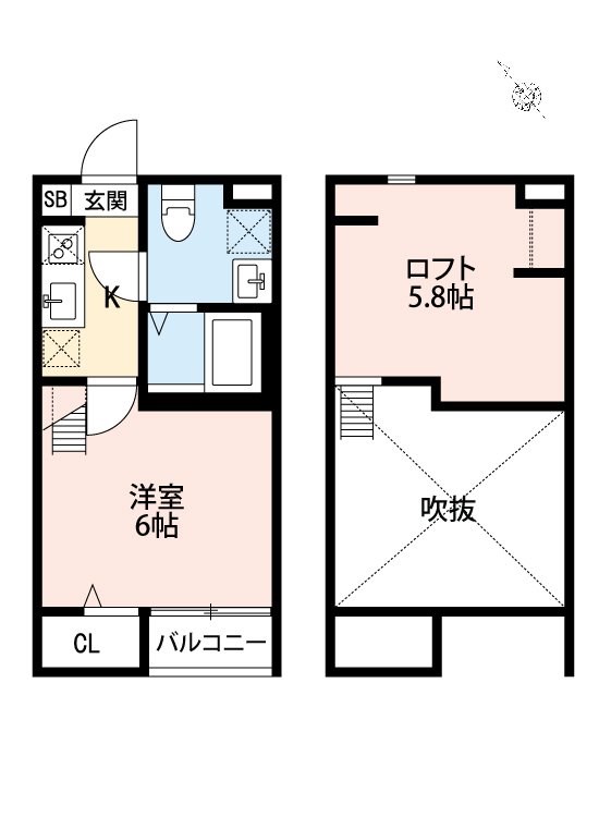 ルーチェ南流山 105号室 間取り