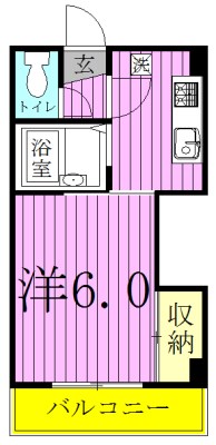 ロマネ北柏 402号室 間取り