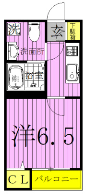 ＳＡＬＫ　～サルク～ 102号室 間取り