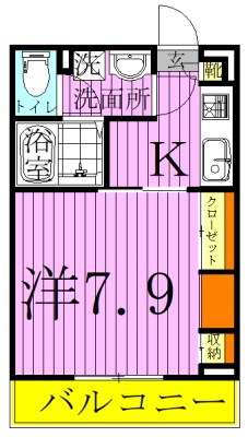 リブリ・ＯＧＷ八潮 間取り図