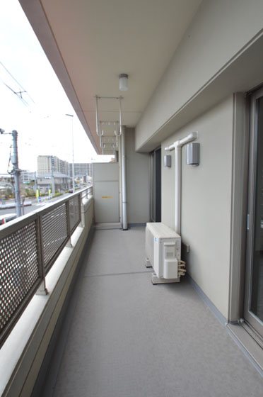 オアシスＦ棟 ベランダ
