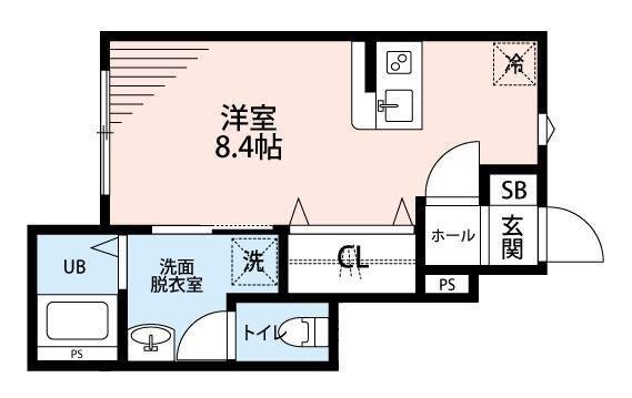 ヴィッラホーム六番館 105号室 間取り