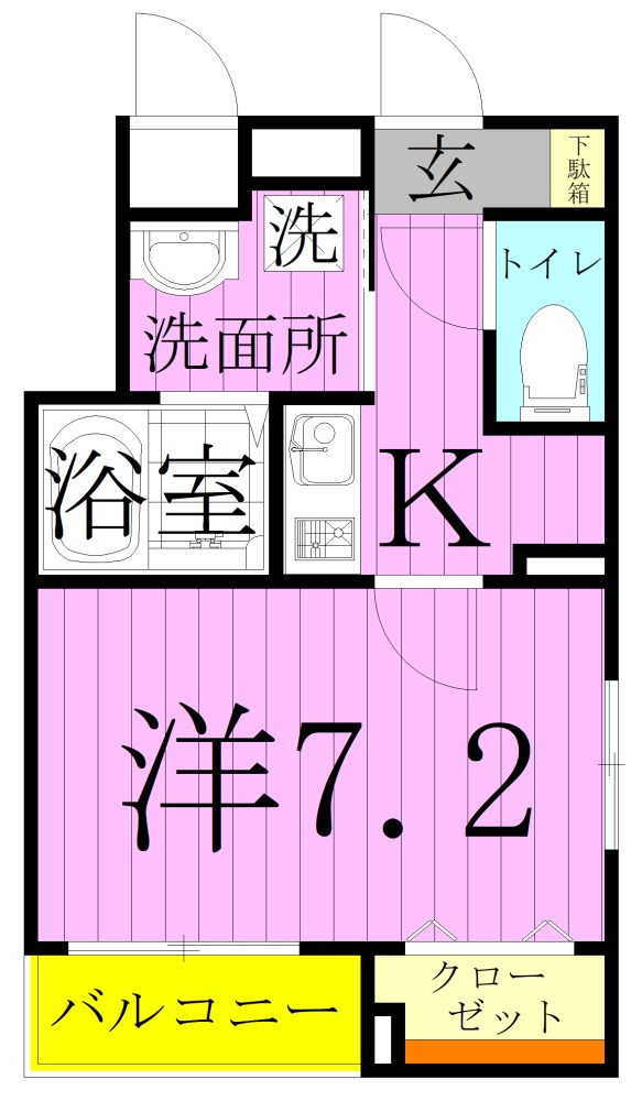 リベルテ 間取り図