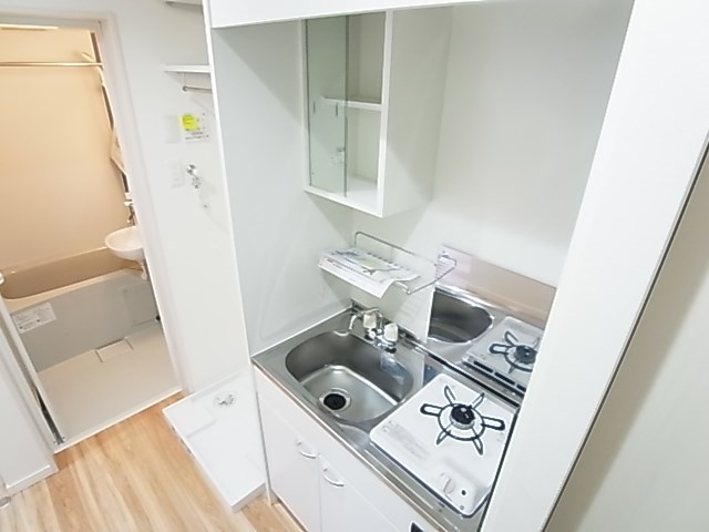 ＴＡＴＥＲＵＡｐａｒｔｍｅｎｔ足立区梅田４丁目 キッチン