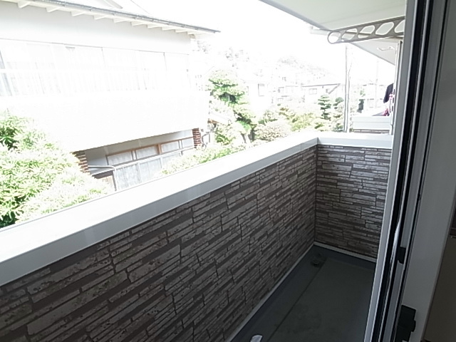 グリーンソレアード ベランダ