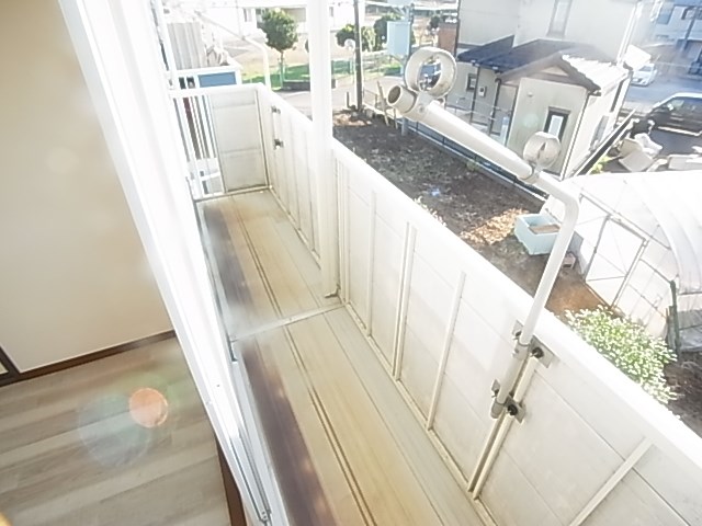 向広弐番館 ベランダ