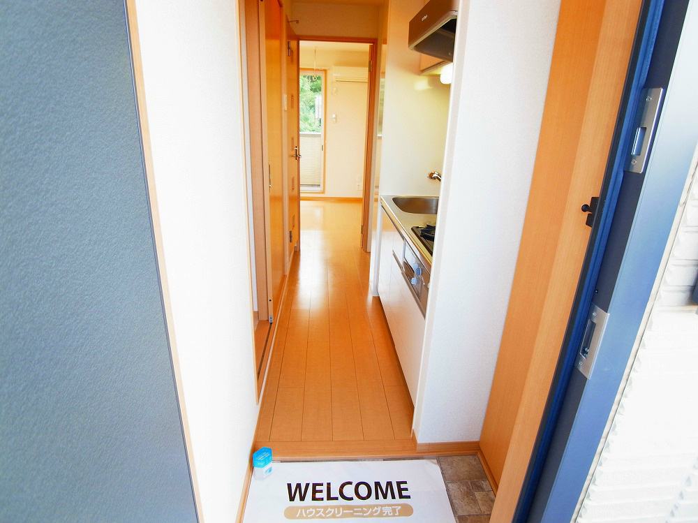 ラフィネ七光台 玄関