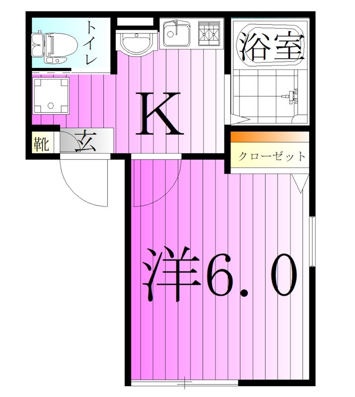 プロスペリティ北千住 間取り図
